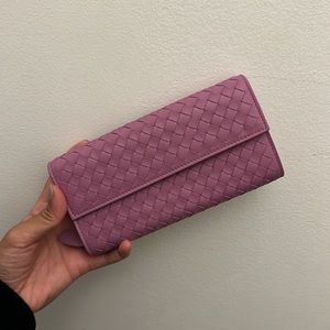 Bottega Veneta women’s flap wallet